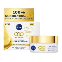 NIVEA Q10 výživný denní krém proti vráskám 50 ml 