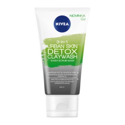 NIVEA čisticí krém 3v1 Urban Skin Detox 150 ml