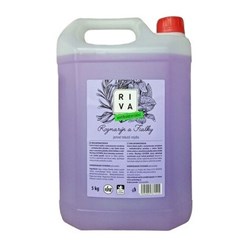 TEKUTÉ mýdlo RIVA antibakteriální 5 l Rozmaryn + fialky