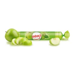 BONBONY Intact rolička hroznovým cukrem s vitaminem C Zelené jablko 40 g