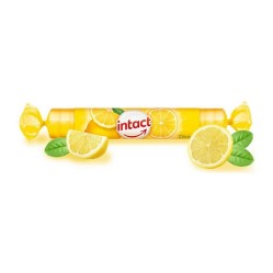 BONBONY Intact rolička hroznovým cukrem s vitaminem C Citron 40 g