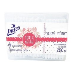VATOVÉ tyčinky Linteo 200 ks box