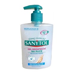 SANYTOL dezinfekční gel na ruce Sensitive 250 ml  NOVINKA