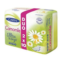CARINE Ultra Wings DUO Kamille 2 x 9 ks