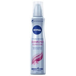 NIVEA pěnové tužidlo Diamond Gloss Care 150 ml