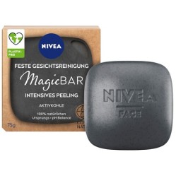 NIVEA peelingové pleťové mýdlo s černým uhlím 75 g
