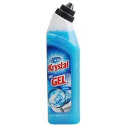 KRYSTAL WC gel do závěsných košíčků modrý 750 ml