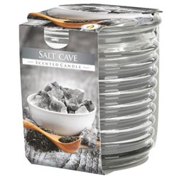SVÍČKA vonná v žebrovaném obalu Salt Cave