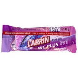 LARRIN WC Plus Fialový náhradní váleček 40 g