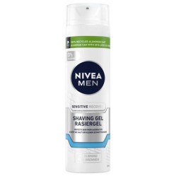 NIVEA FM gel na holení Sensitive Recovery 200 ml