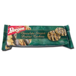 BERGEN CHocolate Cookies 150g sušenky s oříšky                                                                                                                                                                                                            