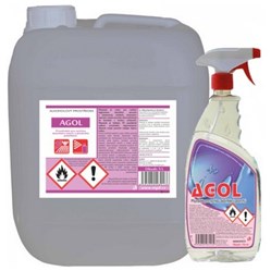 AGOL s rozprašovačem, alkoholová dezinfekce ploch 750 ml