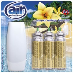 AIR HAPPY Click Vanilla 3 x 15 ml 