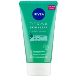 NIVEA čisticí peeling Derma Skin Clear 150 ml