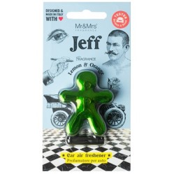 JEFF osvěžovač do auta Lemon and Orange