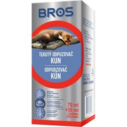 BROS tekutý odpuzovač kun 70 ml + 30 ml grátis