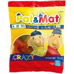 BONBONY  Pat Mat ovocné želé Crazy 70g