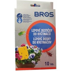BROS lepové destičky do květináčů 10 ks