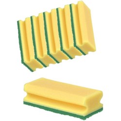 HOUBA GASTRO zelený pad 15 x 7 x 4,5 cm  5 ks     0220963