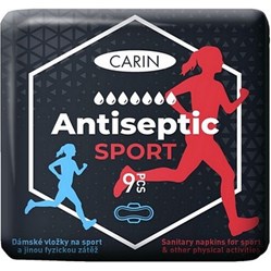 CARINE Antiseptic SPORT 9 ks   30573