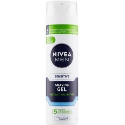 NIVEA FM gel na holení Sensitive 200 ml