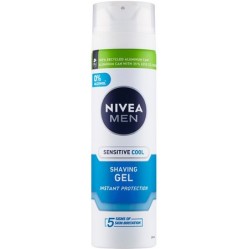 NIVEA FM gel na holení Sensitive Cooling 200 ml