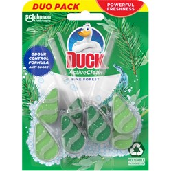 DUCK Active Clean Pine závěs do WC 2 x 38,6 g