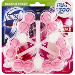 DOMESTOS Power 5 WC blok Pink Magnolia 3 x 55 g doprodej