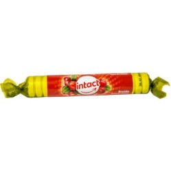 BONBONY Intact rolička s hroznovým cukrem s vitaminem C Brusinka 40 g