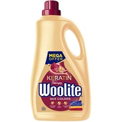 WOOLITE Keratin prací gel na barevné prádlo 3,6 l  60 PD