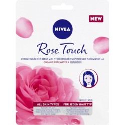 NIVEA textilní maska Rose Touch 1 ks