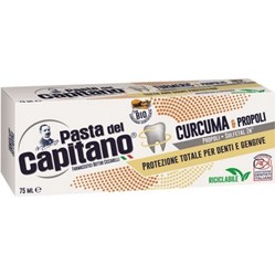 PASTA DEL CAPITANO zubní pasta curcuma and Propolis 75 ml     6100