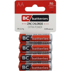 BATERIE Zinc Chloride 4 ks