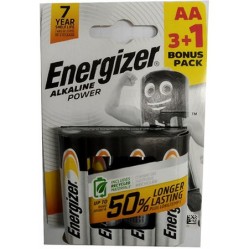 BATERIE Energizer LR 06 tužková 3 + 1 ks