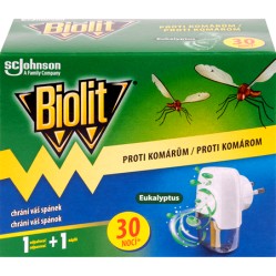 BIOLIT elektrický odpařovač s tekutou náplní Eukalyptus 30 nocí NOVINKA