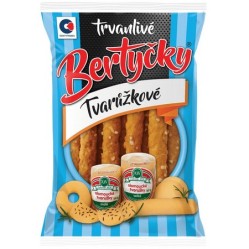 Tyčinky Bertyčky 90g tvarůžkové                                                                                                                                                                                                                           
