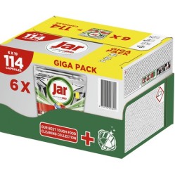 JAR tablety do myčky Platinum Plus 6 x 19 ks  krabice