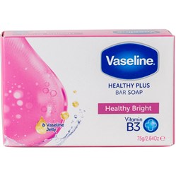 TOALETNÍ mýdlo VASELINE Healthy Bright 75 g krabička