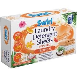 SWIRL prací ubrousky Tropical 20 ks