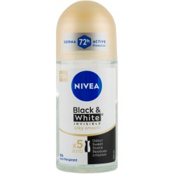 NIVEA roll-on AP Black and White Silky Smooth 50 ml