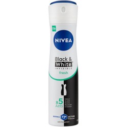 NIVEA deo sprej AP Black and White Fresh 150 ml