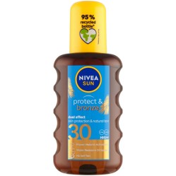 NIVEA Sun olej na opalování Protect and Bronze OF 30  200 ml