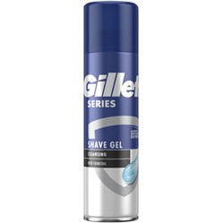 GILLETTE gel na holení Series Cleansing with Charcoal 200 ml
