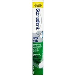 STERADENT Active Fresh tablety na umělý chrup 30 tablet