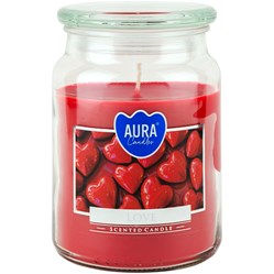 SVÍČKA vonná v dóze maxi Love