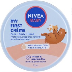 NIVEA Baby krém na tvář, tělo a zadeček 75 ml