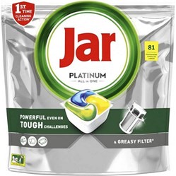JAR kapsle do myčky Platinum 81 ks