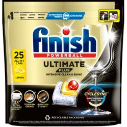 FINISH Ultimate Plus Lemon 25 ks