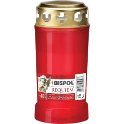 SVÍČKA s víčkem V3 REQUIEM červená                                                                                                                                                                                                                        