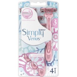 GILLETTE Simply Venus3 jednorázová holítka 4 ks